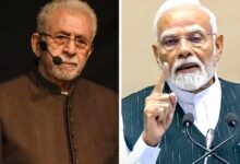Naseeruddin Shah slams PM Modi